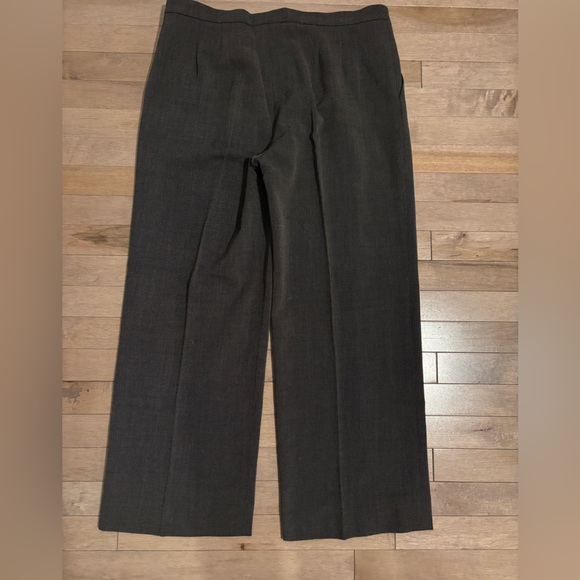 MaxMara Striped Work Pants / Suit Pants / Trousers size 14 black and Tan - Picture 9 of 11